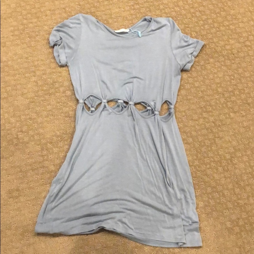 Cutout T-Shirt Dress